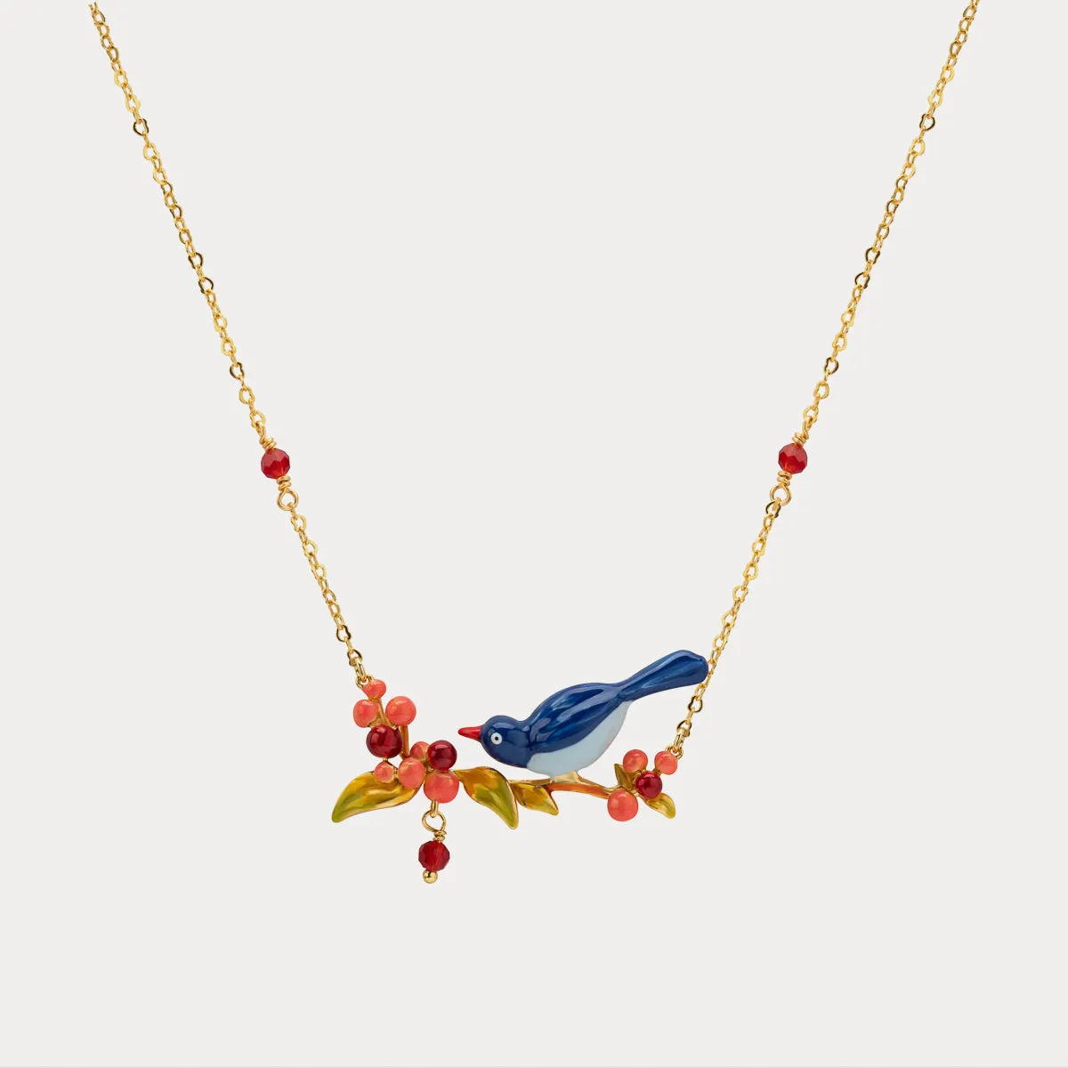 Pair of Lovebirds Necklace