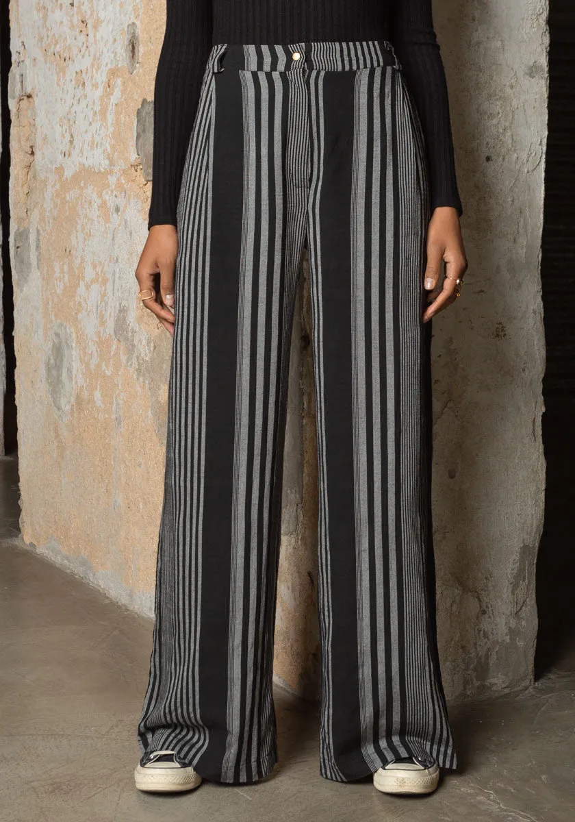 Pantalon ALGES Black Stripes