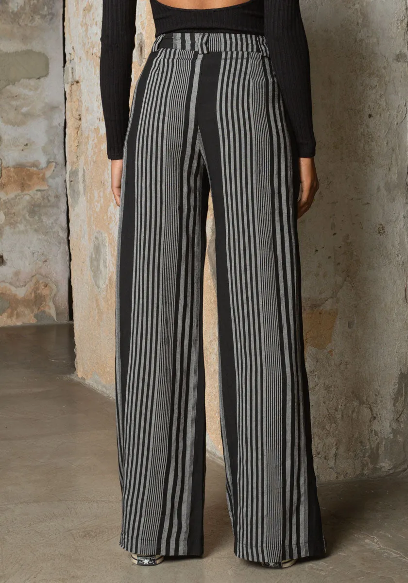 Pantalon ALGES Black Stripes