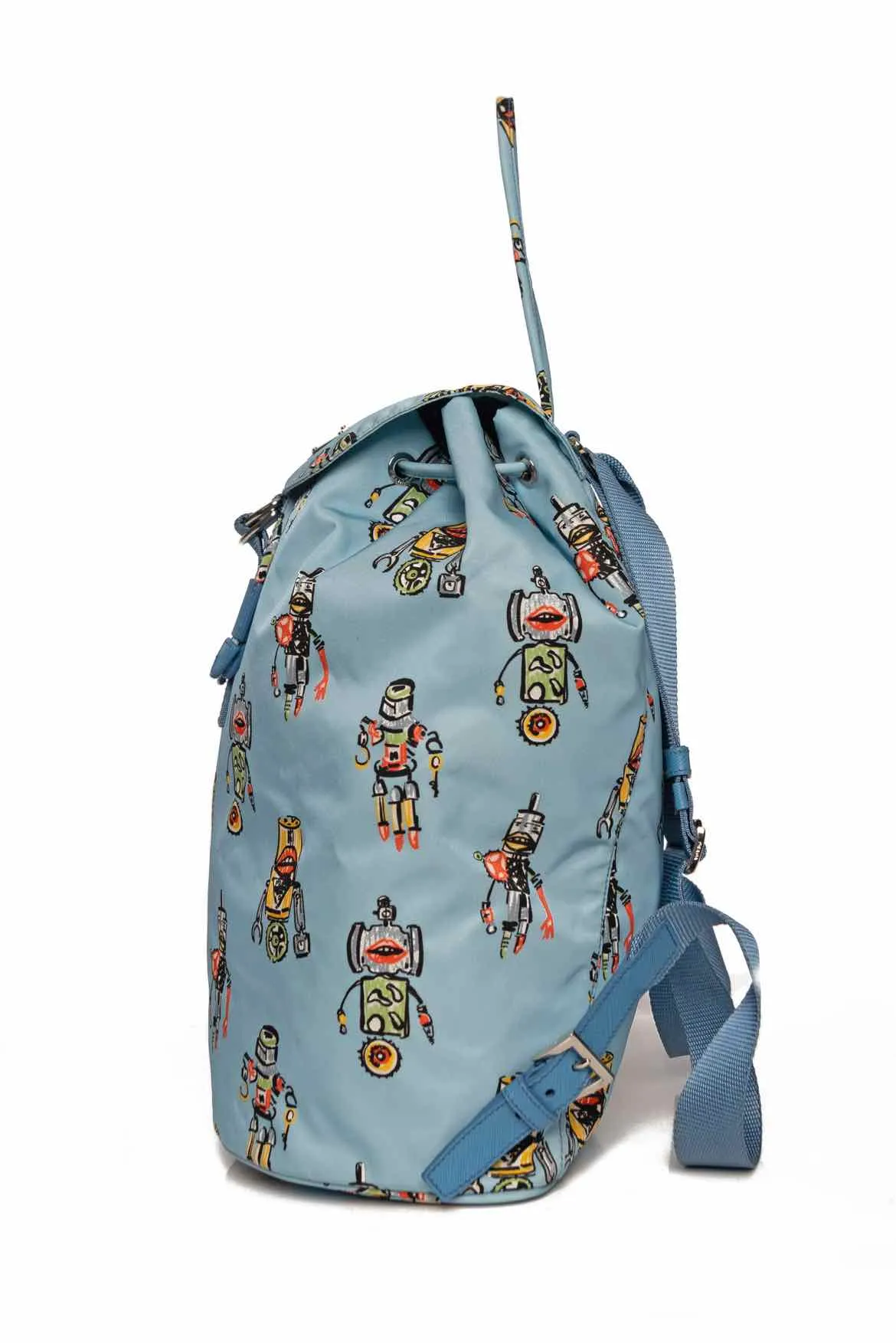 Prada Robot Print Tessuto BackPack