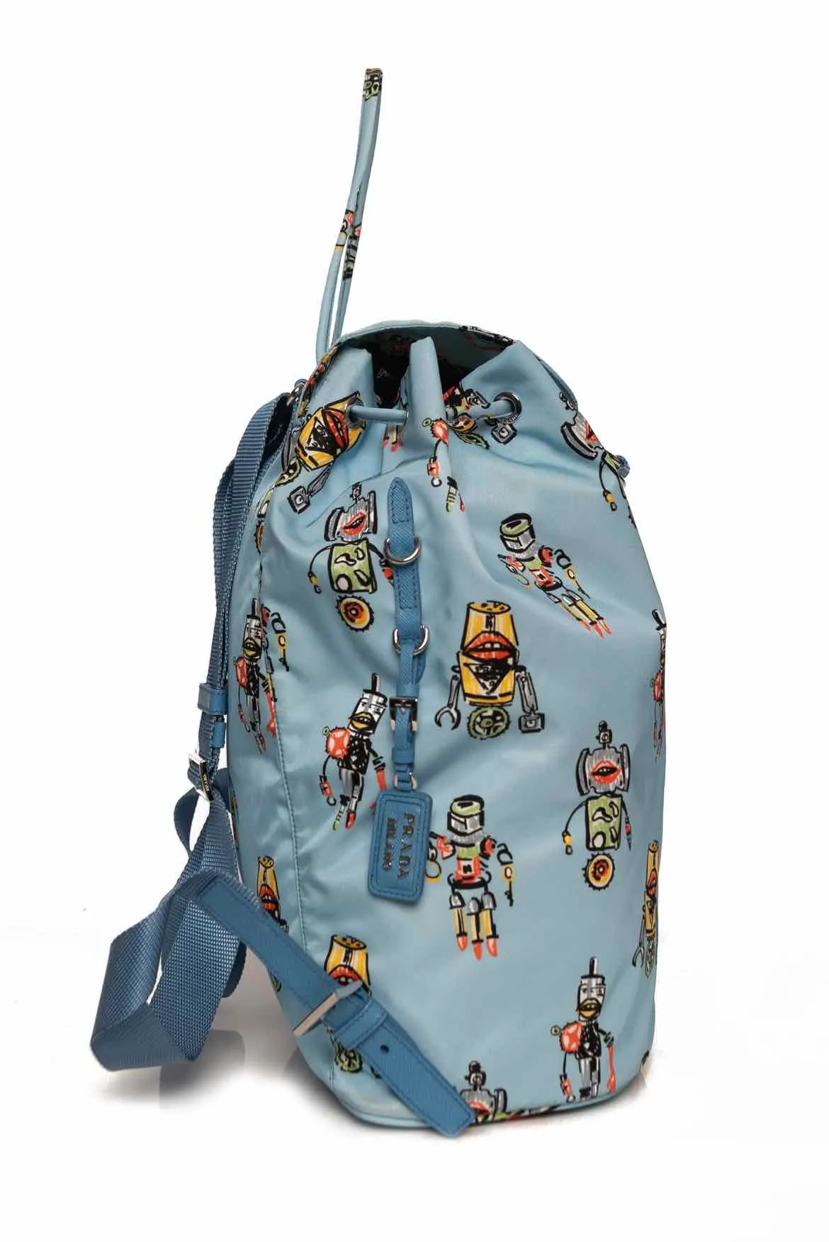 Prada Robot Print Tessuto BackPack