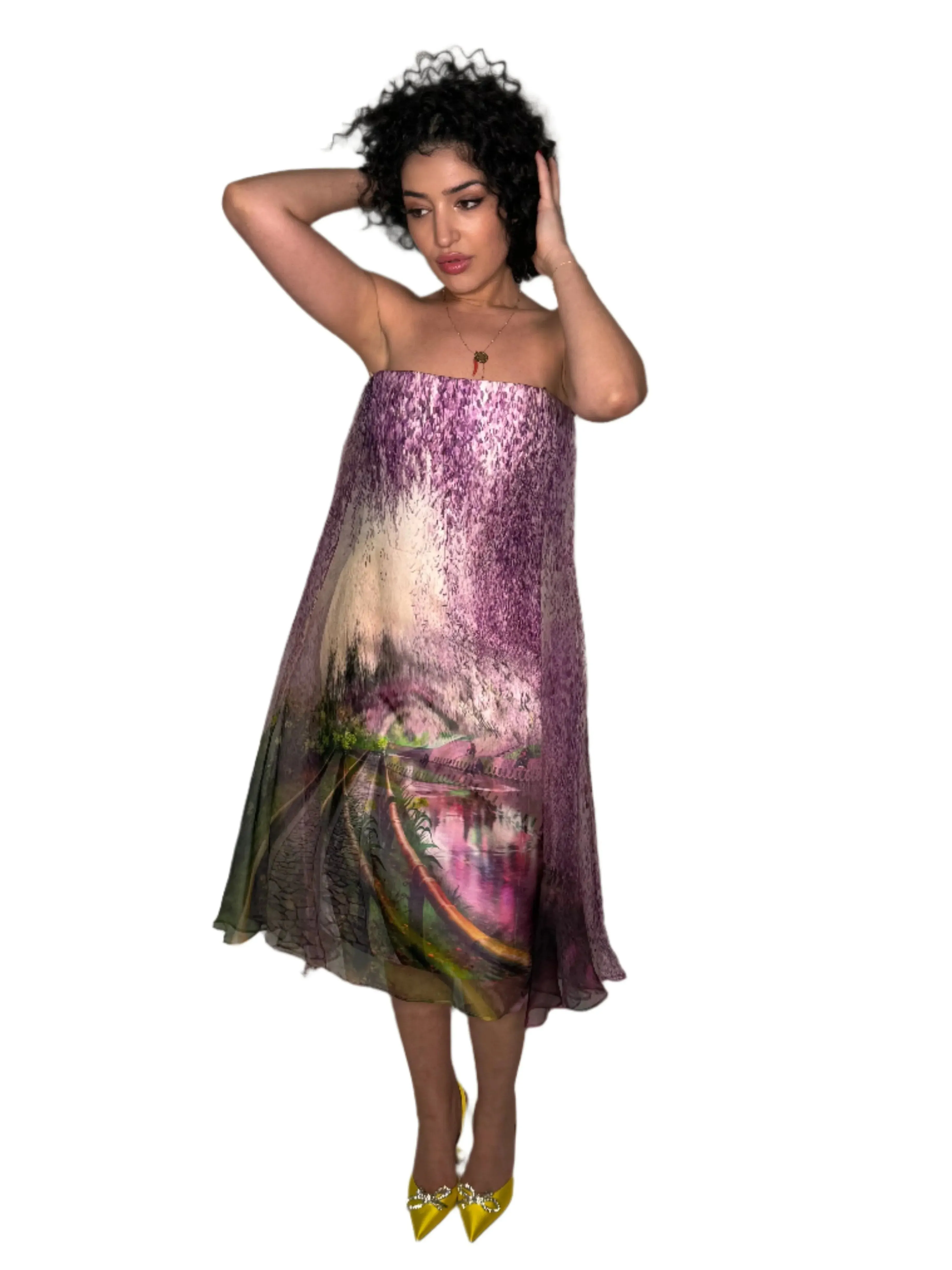 Purple Underwood Varro Dress