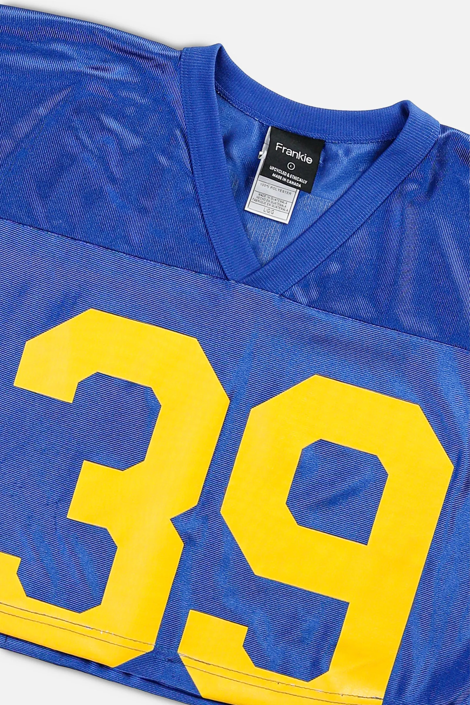 Rework Crop LA Rams NFL Jersey - L