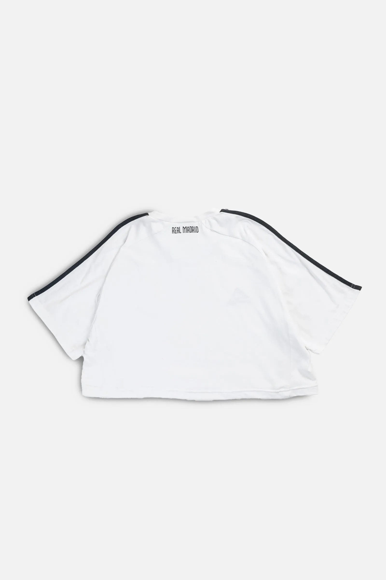 Rework Crop Madrid Soccer Jersey - L