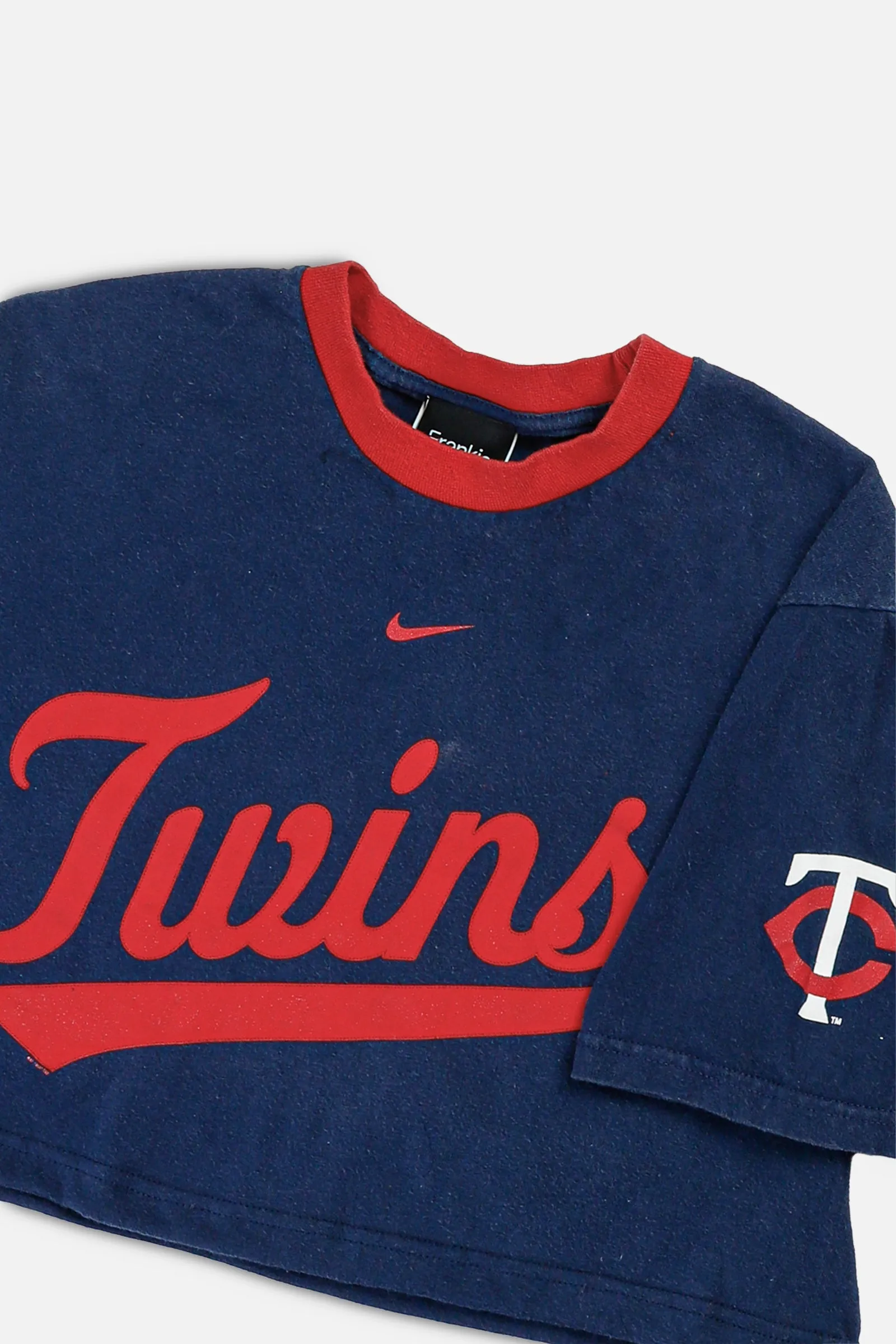 Rework Minnesota Twins MLB Crop Tee - S