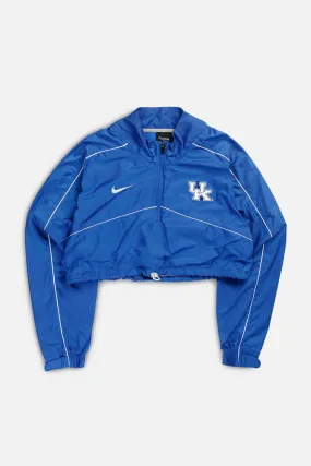 Rework Nike Crop Kentucky Pullover Windbreaker - XL