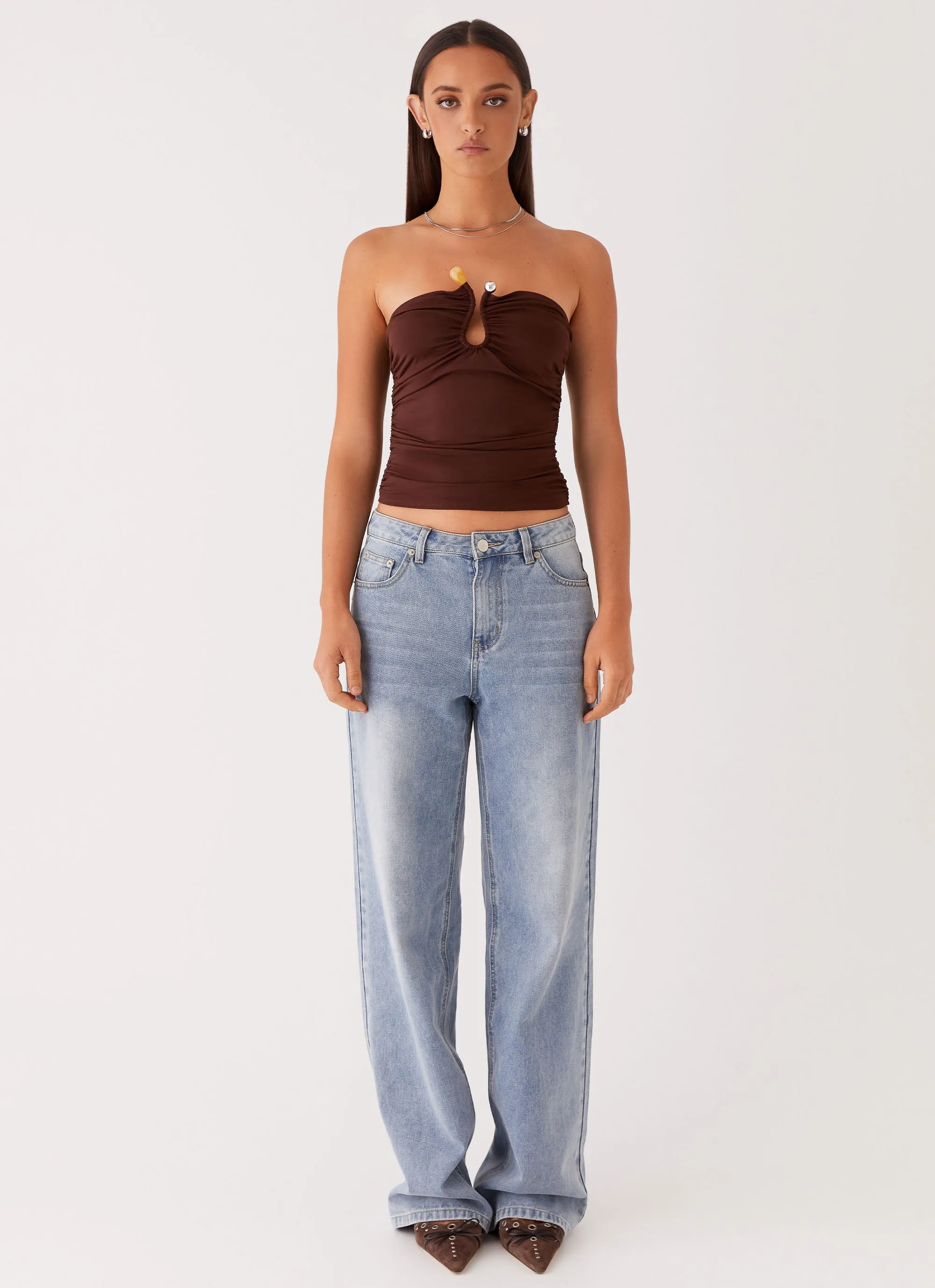 Rudy Tube Top - Brown