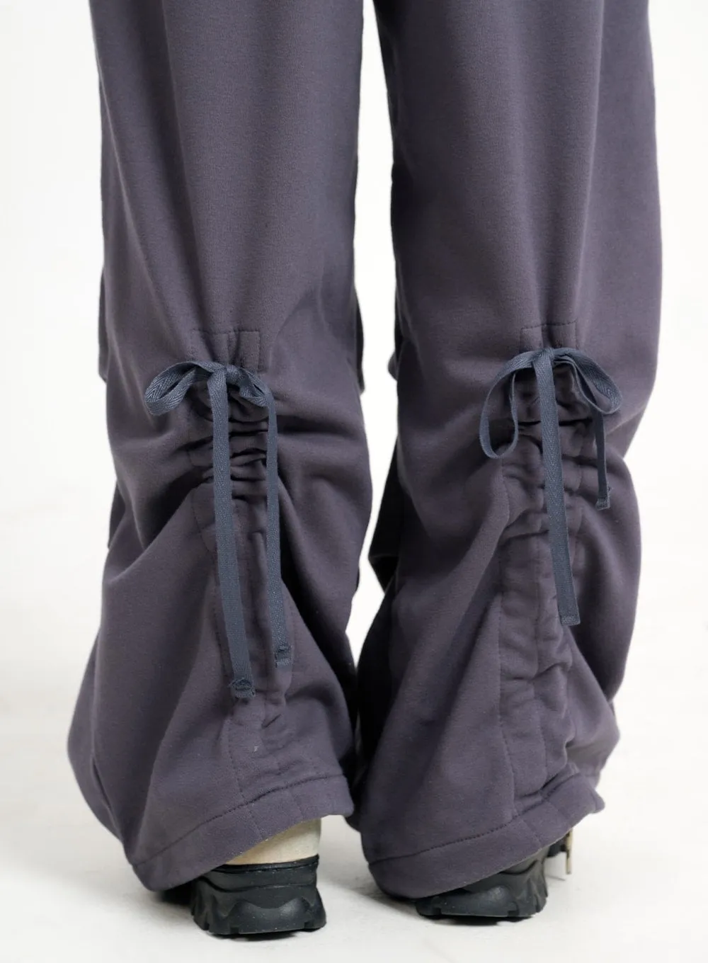 Solid Cotton Wide Sweatpants CM415