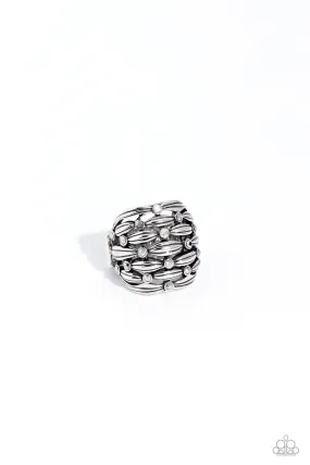 Steadfast Stack - Silver Ring