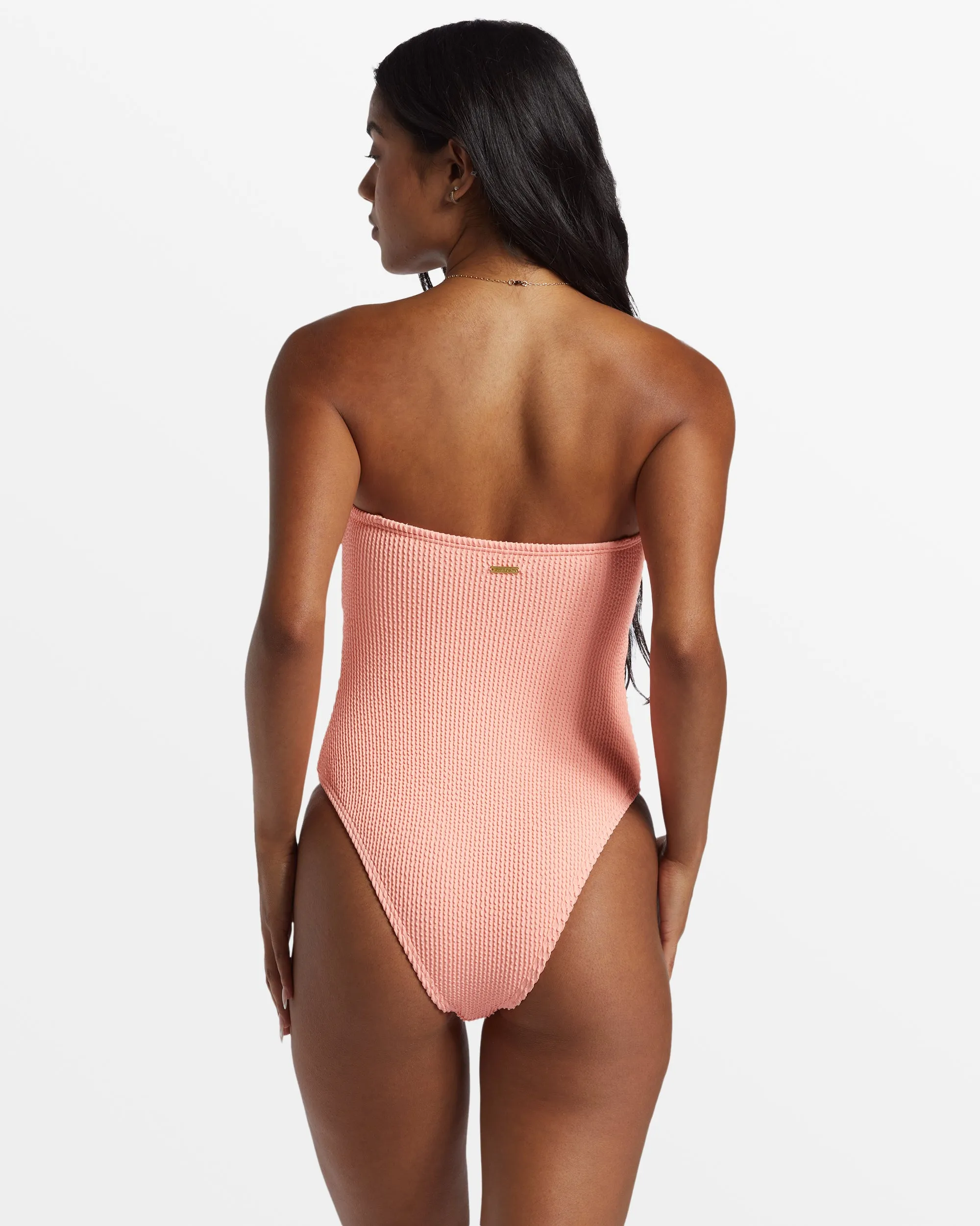 Summer High Tully One-Piece Swimsuit - Peach Tart