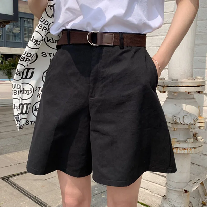 SUMMER NEW KOREAN HIGH WAIST QUINTUPLE SHORTS BY62051