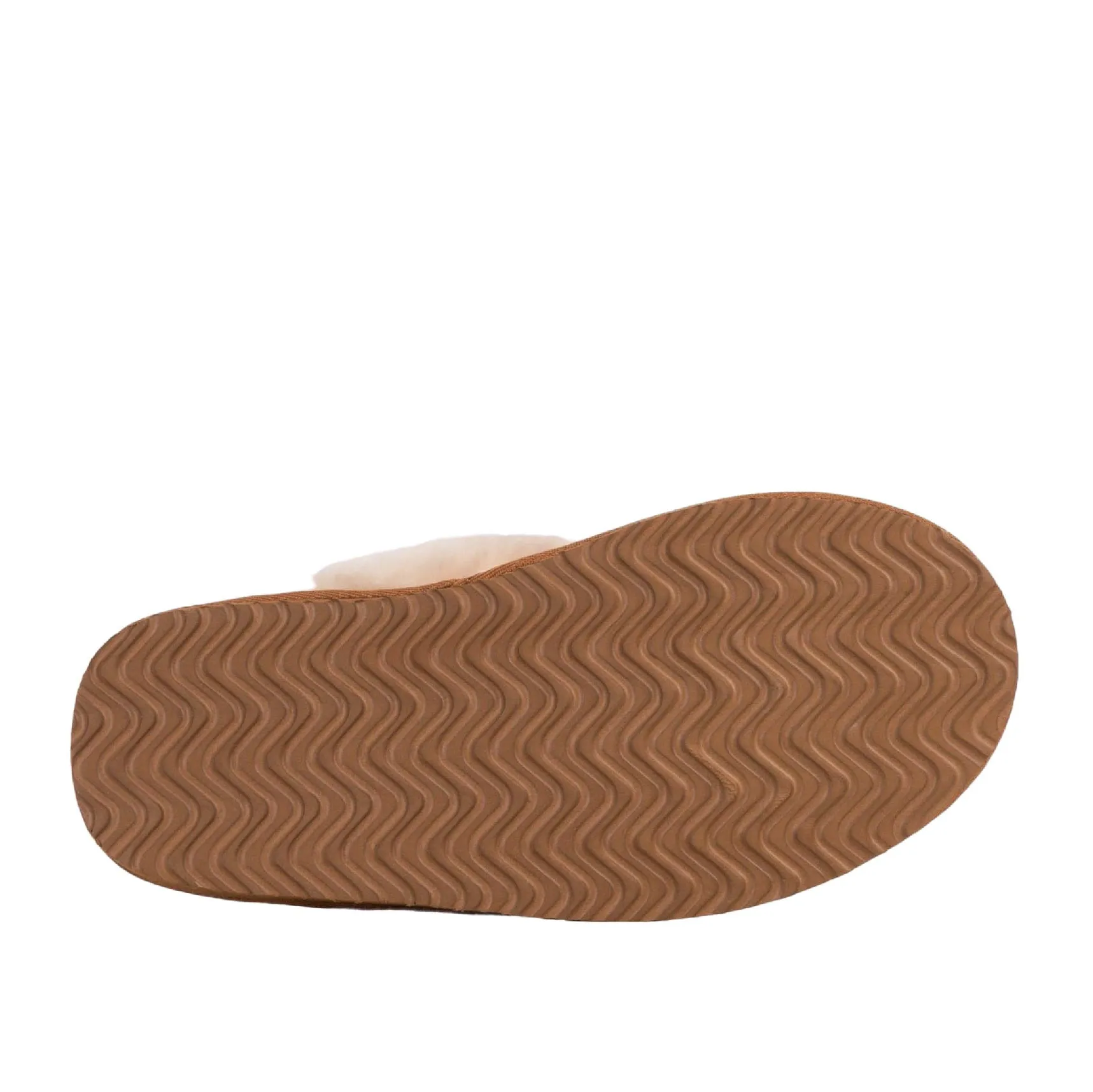 SUZIE TAN SHEEPSKIN SLIPPER MULE