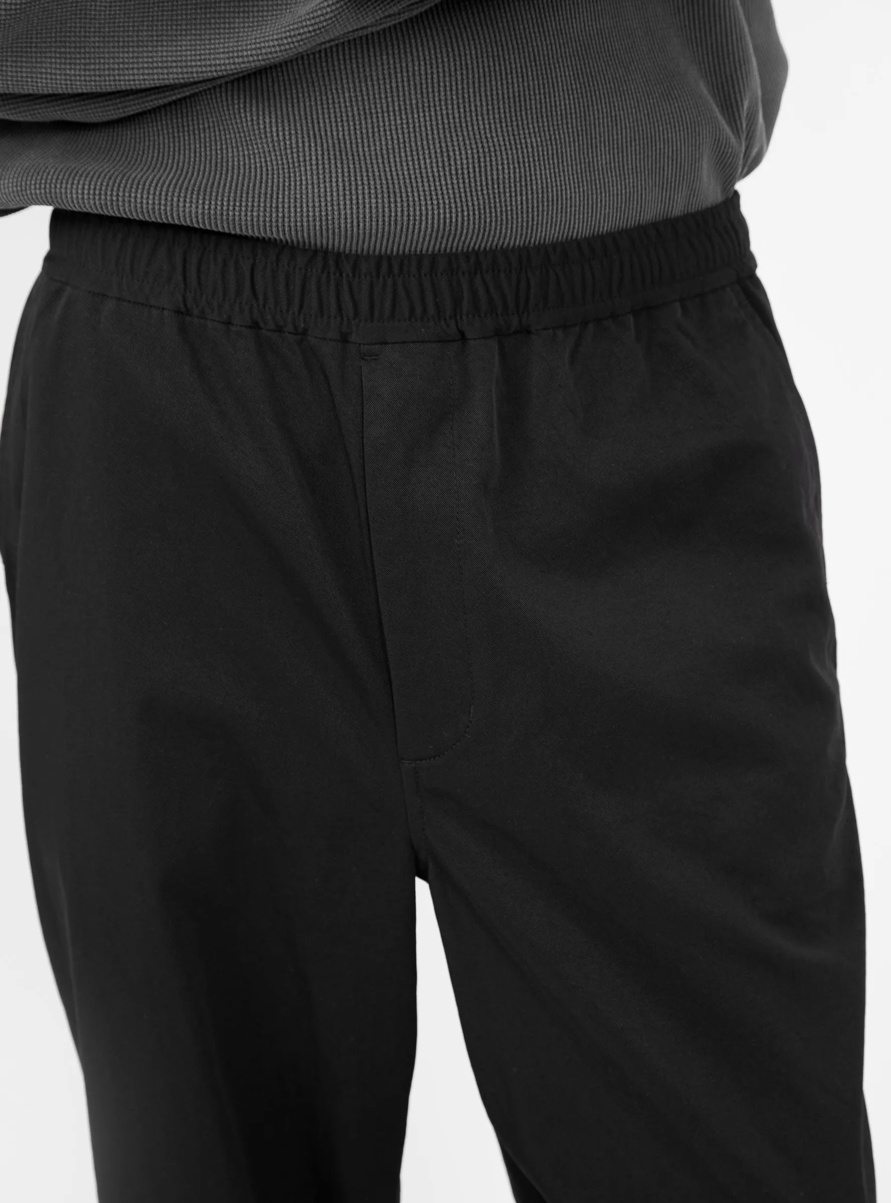 Tech Easy Twill Trousers Black