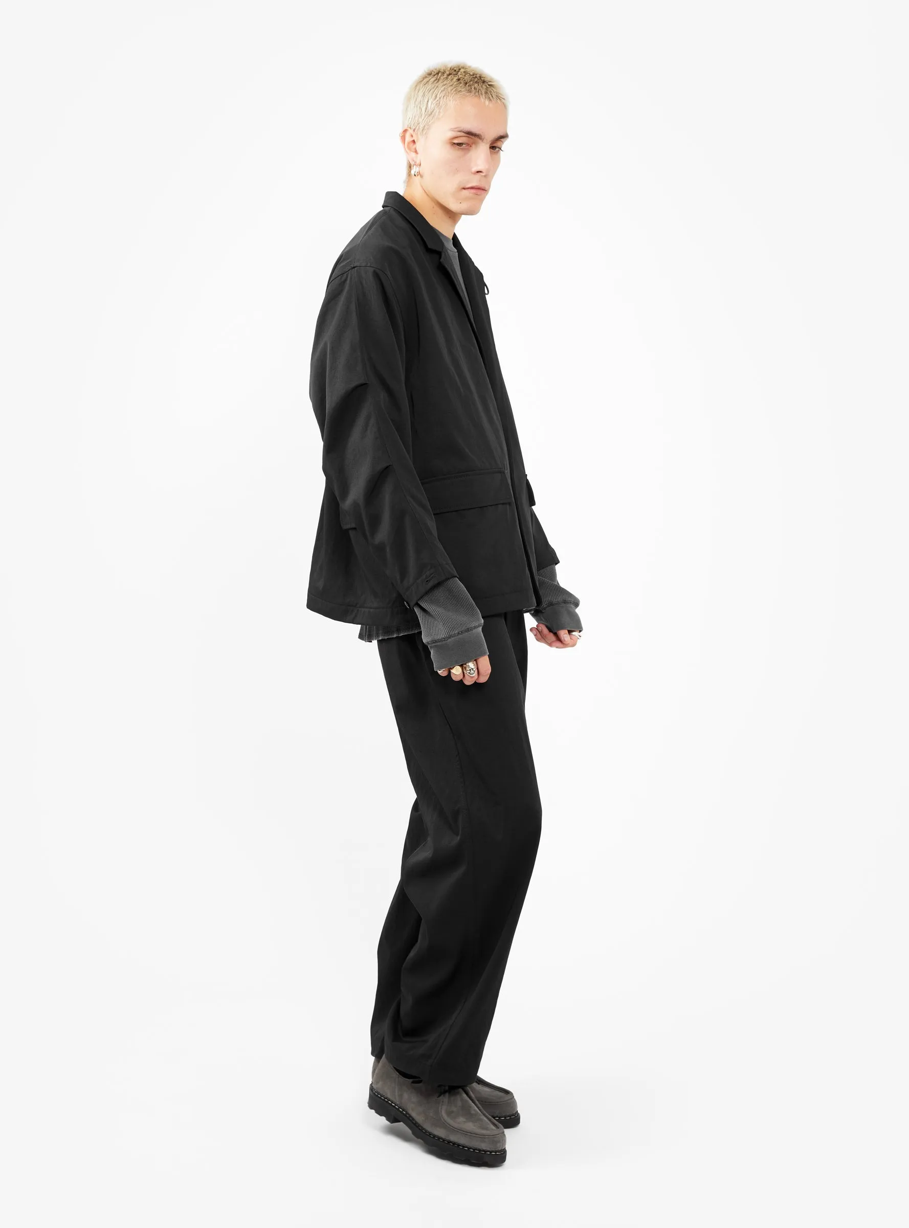 Tech Easy Twill Trousers Black