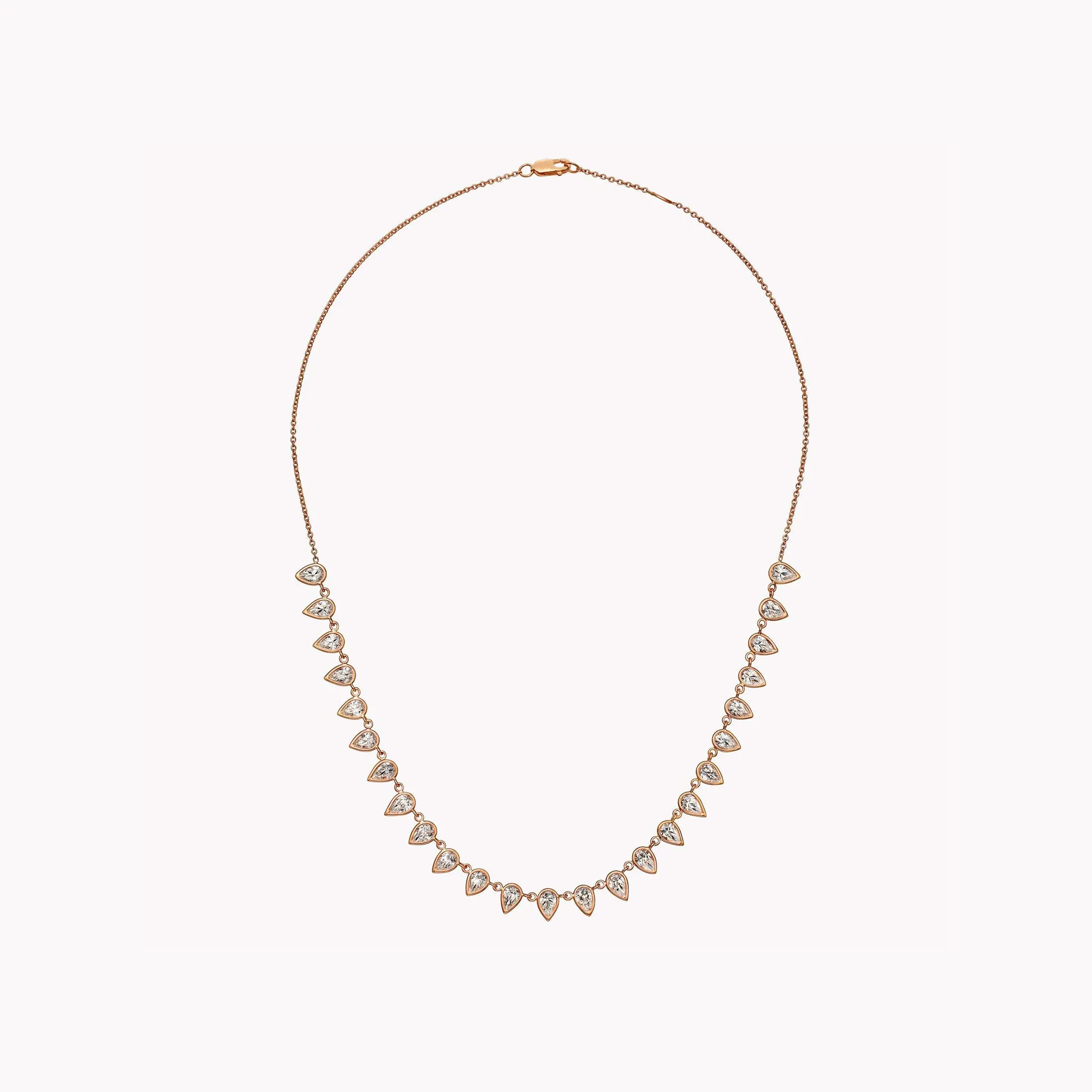 The Lena Pear Shape Necklace