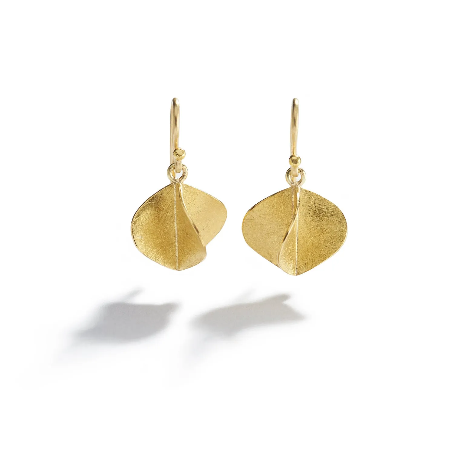 Tiny Gold Propeller Shaped Dangles