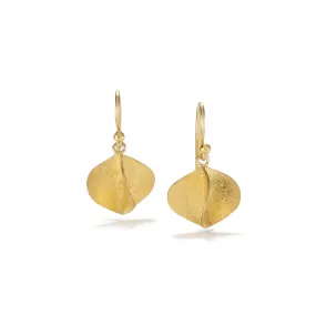 Tiny Gold Propeller Shaped Dangles