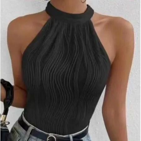 Turtleneck Sleeveless Bodysuit