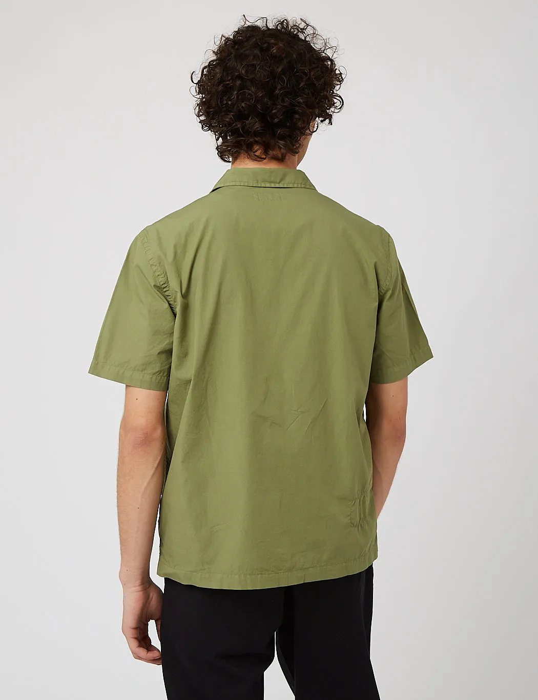 Universal Works Road Shirt (Organic Poplin) - Olive