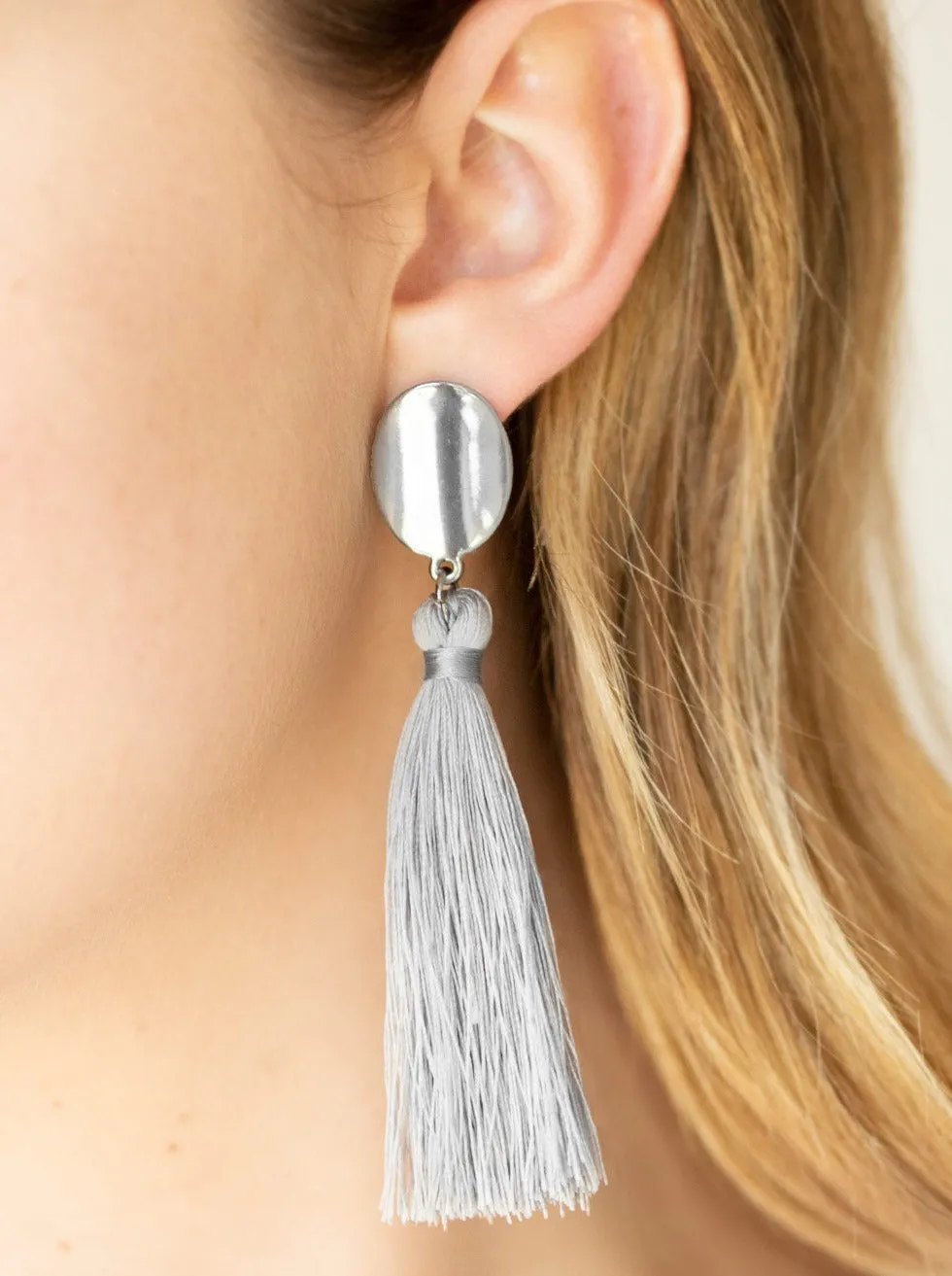 Va Va PLUME Silver Earrings