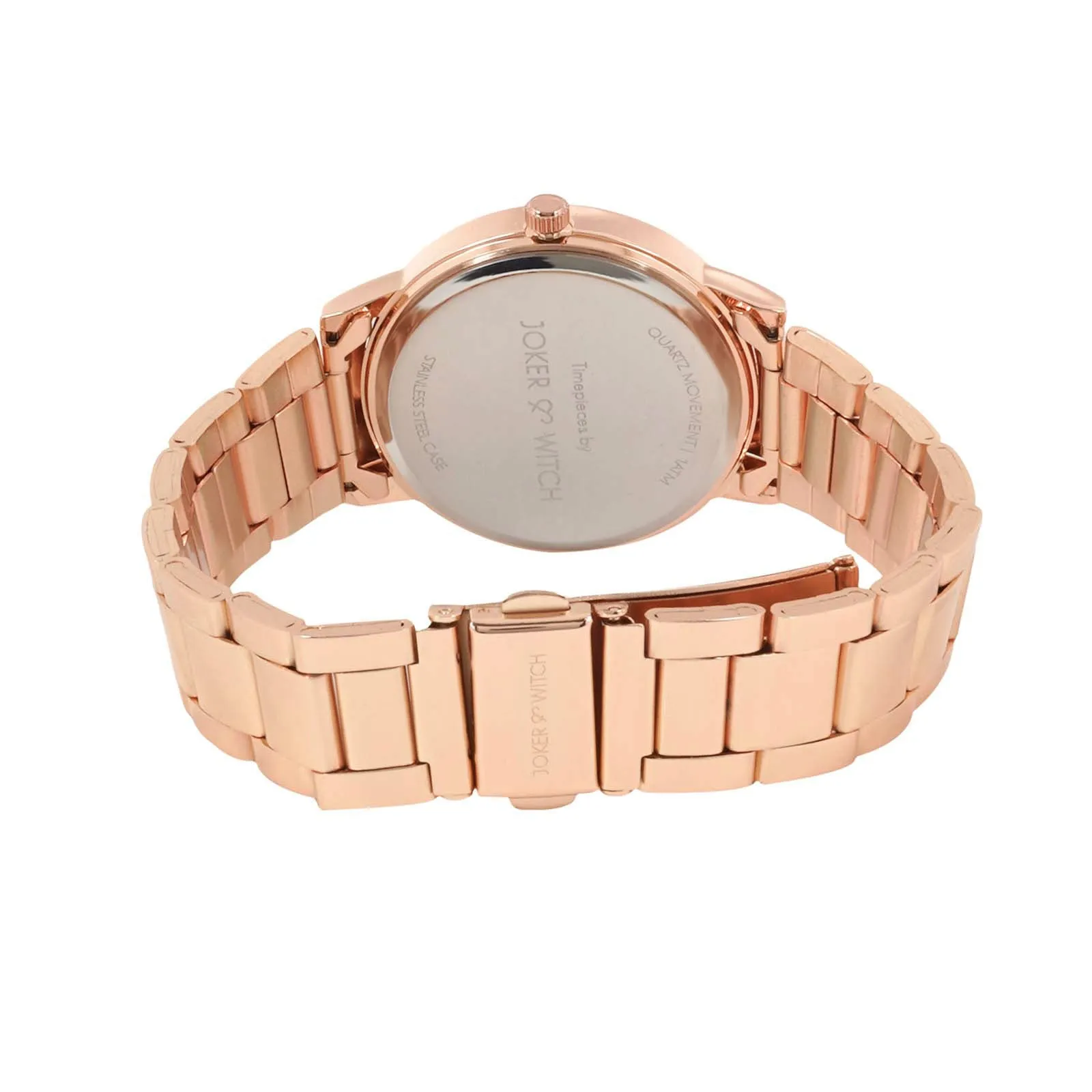 Vixey Rosegold Watch Bracelet Stack