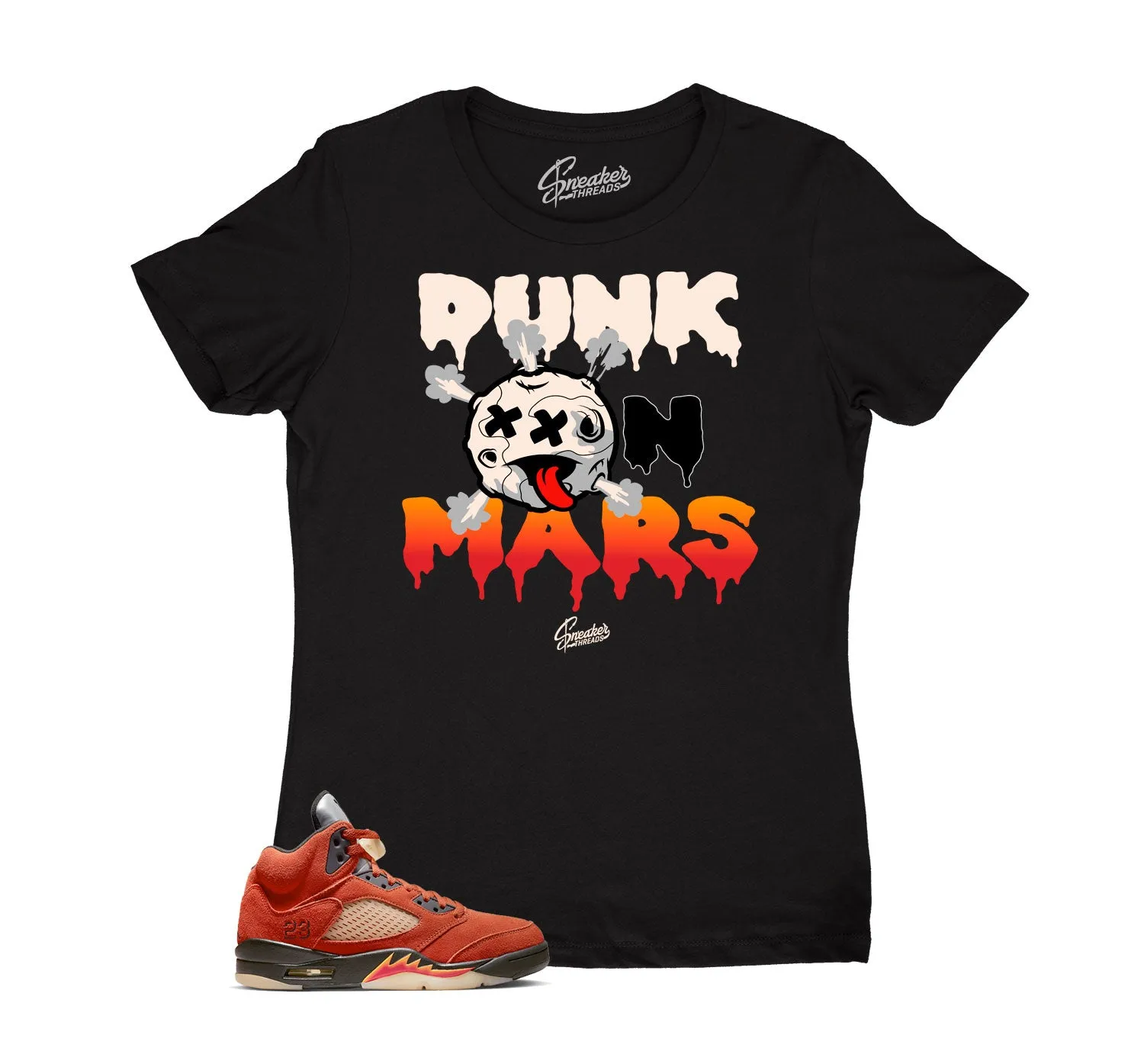 Womens - Dunk On Mars 5 Planet Shirt