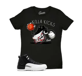 Womens Playoff 12 Shirt - Killa Kicks - Black