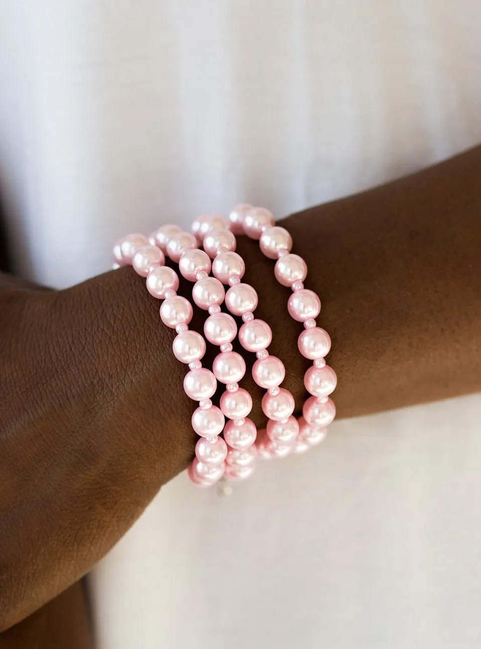 Work The BALLROOM Pink Bracelet